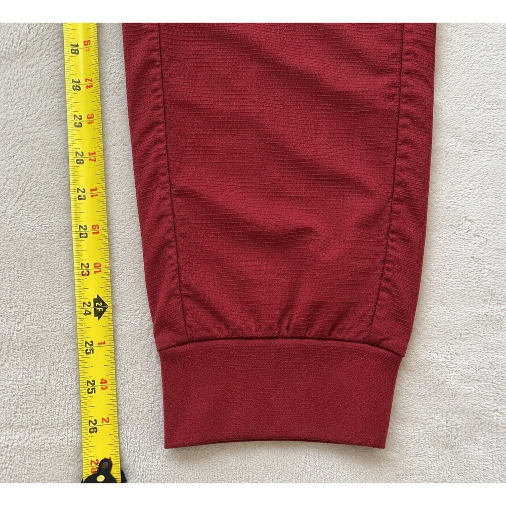 Athleta Trekkie North Jogger Pants Women 8 Rust Hiking Travel Stretch Zip Pocket - Picture 3 of 9
